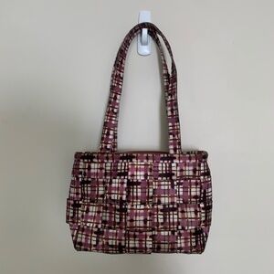 Harveys Purple Pink Seat Belt Bag Purse